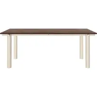 Ferm Living Atura Eettafel 200 x 90 | Light Cashmere|Dark Stained Oak