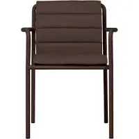 Ferm Living Dapple Zitkussen Voor Een Stoel - Kussens Acryl Chocolate - 1104273363