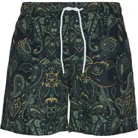 Urban Classics Zwemshorts geel / groen / donkergroen