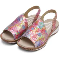 Ara Sandaal 'Hawaii' blauw / bruin / rood / wit
