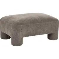 Beliani HOGBO - Ottomaan - Bruin - Polyester