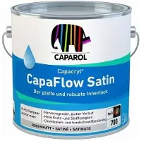 Caparol Capacryl Capaflow Satin | Zijdeglans Lakverf Binnen 1 LTR - Wit