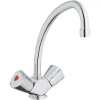 GROHE Keukenkraan Costa Trend 2-knops Chroom