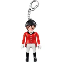 Playmobil Sleutelhanger ruiter, Porte-clés Cavalière