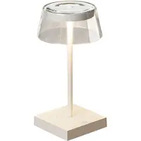 Gnosjö Konstsmide 7816-250 Scilla weiss LED-tafellamp voor buiten 2.5 W Warmwit Wit