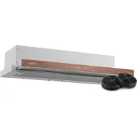 Klarstein ZenFusion afzuigkap onderbouw, 90-cm onderbouwkap met telescoopafzuiging, 400 m³/h luchtdoorstroom, energie-efficiëntieklasse A, touch-bediening, led-verlichting, vet- en koolstoffilter, wit