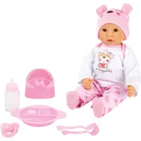Small Foot - Babypop Marie met Accessoires, 7dlg.