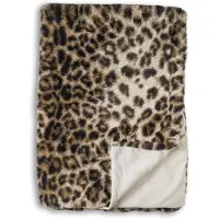 KAAT Amsterdam Leonard Plaid - 130 x 170 cm - Naturel