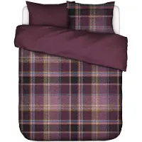 Essenza Dekbedovertrek Meau Mauve Wine Lyocell-200 x 200 / 220 cm | 2-Persoons