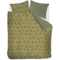 Beddinghouse Dekbedovertrek Bygone Olive Green Polyester-240 x 200 / 220 cm | Lits-Jumeaux