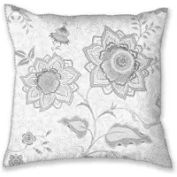 Pip studio Sierkussen Mumbai Morning Square Cushion Licht Blauw (53 x 53 cm)