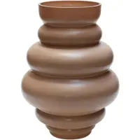 Vase the World Maputo M matte sand Ø22 x H30 cm