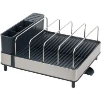 Joseph Joseph Afdruiprek Extend Max Steel Dish Rack Grijs