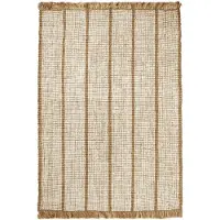Ferm Living Vloerkleed Athens Stripes 170 x 240 cm - Natural / Off-White