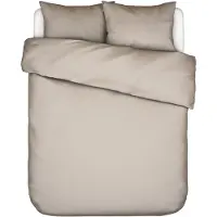 Essenza Dekbedovertrek Minte Oatmeal Satijn-240 x 200 / 220 cm | Lits-Jumeaux