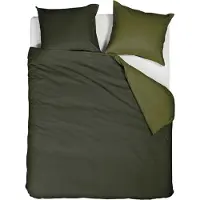 Beddinghouse Dekbedovertrek Warm Groen 200x200/220 cm