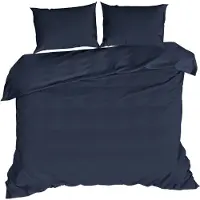 Fonq Fresh Dekbedovertrek Indigo Blue-200 x 220 cm