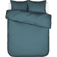Essenza Dekbedovertrek Minte Denim Satijn-200 x 200 / 220 cm | 2-Persoons