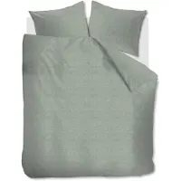 Ambiante Dekbedovertrek Edo Khaki Groen Katoen-200 x 200 / 220 cm | 2-Persoons