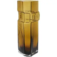 Ferm Living Vaas Muro Recycled Amber 38 cm