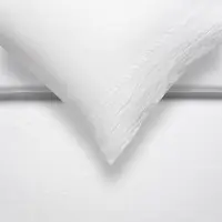 Vandyck Dekbedovertrek Pure 07 White Linnen-240 x 200 / 220 cm | Lits-Jumeaux