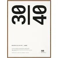 Paper Collective lijst plexiglas-donker eikenhout 30x40 cm