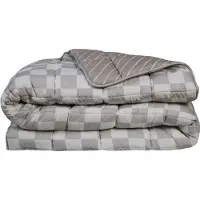 Ambiante Barra - dekbed zonder overtrek (incl. 2 kussenslopen) - 240x200 cm - Naturel - all year - wasbaar