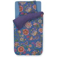 Pip studio Dekbedovertrek Bombay Bold Donkerblauw 140x200/220 cm