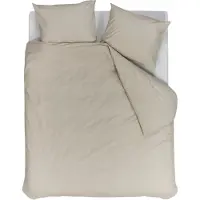 Vtwonen Cozy Slub Zand Dekbedovertrek 240 x 220 cm