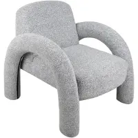 Leitmotiv Fauteuil Brazo Melange Grey