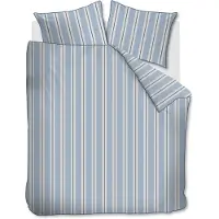 Rivièra Maison Dekbedovertrek Silvan Blauw Katoen-200 x 200 / 220 cm | 2-Persoons