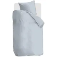 Ambiante Dekbedovertrek Cotton Uni Light Blue Katoen-140 x 200 / 220 cm | 1-Persoons