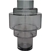 Vase the World Kasai L grey Ø33 x H50 cm