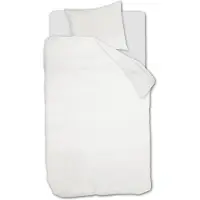 Vt wonen Dekbedovertrek Gentle Embrace Wit 140x200/220 cm