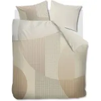 Beddinghouse Dekbedovertrek Tove Naturel Katoen-200 x 200 / 220 cm | 2-Persoons