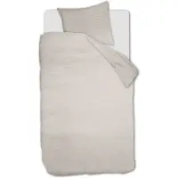 Vt wonen Dekbedovertrek Gentle Embrace Zand 140x200/220 cm