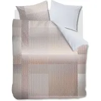 Kardol Dekbedovertrek Digital Weave Grey Green Katoensatijn-200 x 200 / 220 cm | 2-Persoons