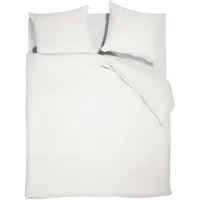 Vtwonen Gentle Embrace dekbedovertrek - Lits-Jumeaux - 240 x 200/220 cm - Wit