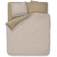 Pip studio Dekbedovertrek Bailamos Zand Percal-260 x 200 / 220 cm | Extra Breed