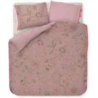 Pip studio Dekbedovertrek Mumbai Morning Roze Percal-240 x 200 / 220 cm | Lits-Jumeaux