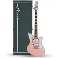 Hartwood Charger Electric Guitar & Hard Case Strawberry Milkshake