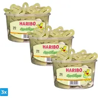 Haribo Appelringen (3x 150 stuks)