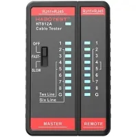 Habotest HT812A Netwerkkabeltester RJ45/RJ14/RJ12/RJ9 (Netwerkkabel)