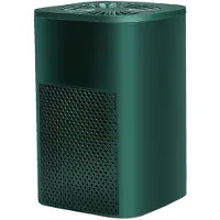 LONGZIMING -Ionische Luchtreiniger met HEPA-filter - Verwijdert Stof, Rook en Huisdiergeuren - Ultra Stil - Compact voor Slaapkamer en Kantoor - Groen