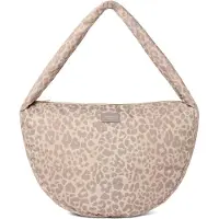 Studio Noos crossbody tas Leopard Puffy beige Dames Polyester Effen