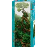 Heye Puzzle Cyanide Tree - Puzzel 1000 stukjes - Verticale puzzel 33 x 95 cm