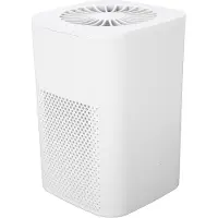 LONGZIMING -Ionische Luchtreiniger met HEPA-filter - Tegen Stof, Sigarettenrook, Pollen en Geuren - Fluisterstil - Compact Model voor Slaapkamer of Bureau - Wit