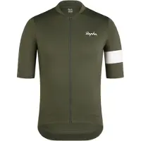 Rapha - Core Jersey - Fietsshirt XL, olijfgroen