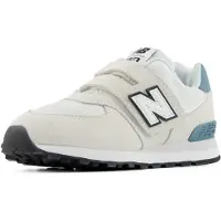 New Balance Sneakers '574 Hook & Loop' cyaan blauw / wit / offwhite