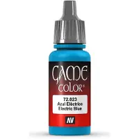 Vallejo Hobbyverf Acrylverf - 72023 Game Color - Electric Blue - Acryl - Verf flesje - 18 ml